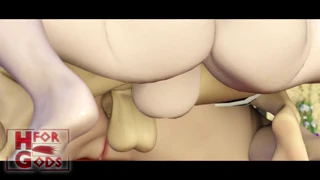 Boruto Threesome Featuring Himawari In Hentai Style