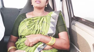 Beautiful indian maid engages in car sex as telugu dirty talks occur