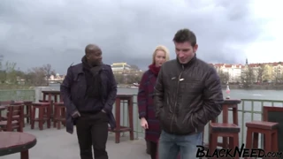Does A Blonde Amateur Do Interracial Anal Sex?