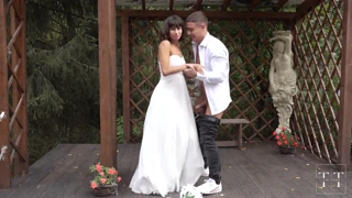 fucking wedding part 1 he came on my dress right before