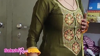 Shakshirani desi MILF POV cock ride, creampie after handjob with sexyplayboy