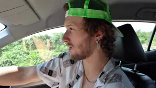 the driver records a first tape with the redhead