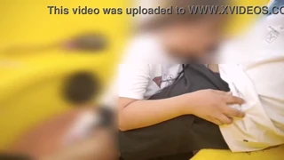 risky filipina sucks cock inside a ferris wheel
