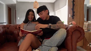 my friend stops studying so i can fuck her hard
