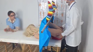 woman takes friend to the gynecologist for the first time
