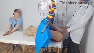 woman takes friend to the gynecologist for the first time