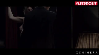 Zazie Skymm takes young guy anal in BDSM scene
