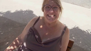 Young guy fucks hard mature Senora Fina with huge boobs