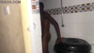 Teen gets caught in shower by man