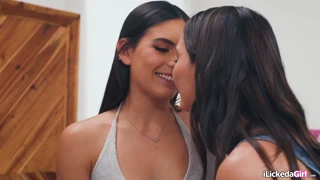 Mature woman double penetrated by lesbian teen 18+ girls