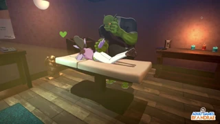 Emma Receives Her First Deep Tissue Massage Parlor... In Orc Massage