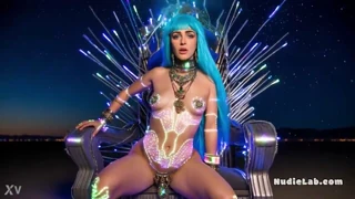 Big tits dancing nude at burning man
