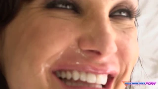 Lisa Ann knows how to heal with her hands and mouth as the MILF nurse and delivers full relief