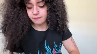 Scott Stark cums inside thick goth Baphi Babi with a grin