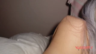 Cold Night Bed Share with Curvy Blonde Mature
