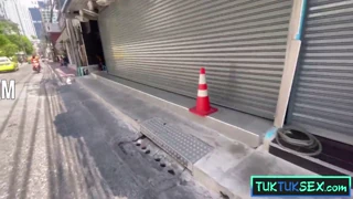 innocent thai teen 18+ amateur fuck on video after tuk tuk ride 😏