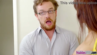 Syren demer milf spanked in teaching video session