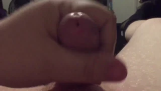 Chubby Amateur Wife Gives Blowjob And Strokes Cock To Cumshot