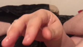 Chubby Amateur Wife Gives Blowjob And Strokes Cock To Cumshot