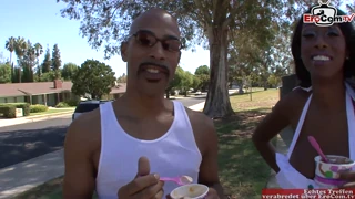 damn that ebony milf takes bbc deep. her huge boobs don't stop bouncin