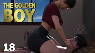 Busty MILF makes him rock hard