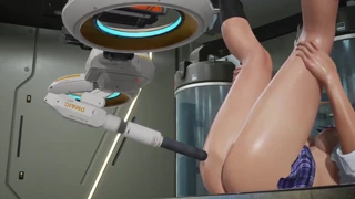 testing the fuck drone in anal field test