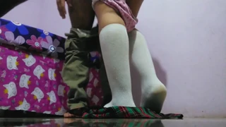 I spy after school then fuck her hard until full of cum