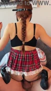 Student Girl Seduction: Naughty Dance for Sugar Daddy After Class