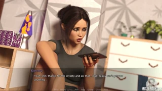 her busty figure hints at what's coming next in this scene