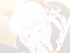 Irina appears in maid uniform during part one of the presidential girlfriend recording