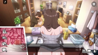 Married Woman Nextdoor Hentai Game End