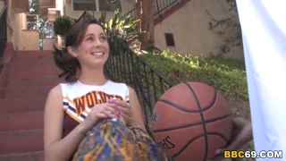 mae meyers interracial bbc cheerleader squirts hard