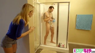 Petite girl finds out guy dick size and wants it