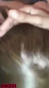 Does the 18-year-old newbie suck the huge cock?
