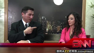 Brazzers - Velike joške na delu - Ariella Ferrera in Nikki Sexx v vroči pisarniški sceni