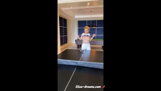 Olgun Hatun İspanya Gezisi Günü 2'de Kamusal Am Göğüs Göt Flash
