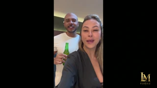 She fucks a big black cock hard then humiliates her cuckold husband