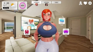 fucking gwen's HUGE ass takes place during mansion days part twelve!