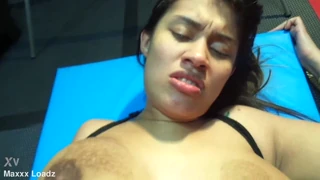 Pemula Crystal 21 Terjun Porno Keras dengan Maxxx Loadz