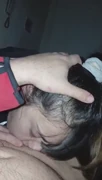 Individual enjoys sucking the penis
