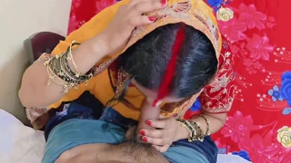 New married babe takes hard sex and reaches climax