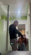 Boss finds the worker during hours and the moment unfolds further