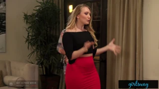 angela white rims and licks realtor's hairy pussy in expert facesitting session