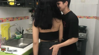 I get so turned on seeing her in the kitchen, can't help myself, ya know?