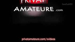 Njemački amateri istražuju strastveni vanjski seks pod suncem