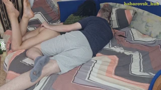 wife overwhelmed with joy as husband shares her for friend fuck
