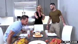 Hot 3some with busty milf neighbor phoenix marie