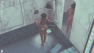 Whoa, pogledaj te velike sise koje se pare u tušu! 💦