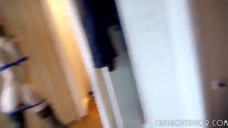 Potčinjena ruska amaterska tinejdžerka 18+ zadovoljava kurac POV