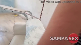 i went to renovate a house and pulled up the nymphet natty's ass then left it full of cum - marquesxxx